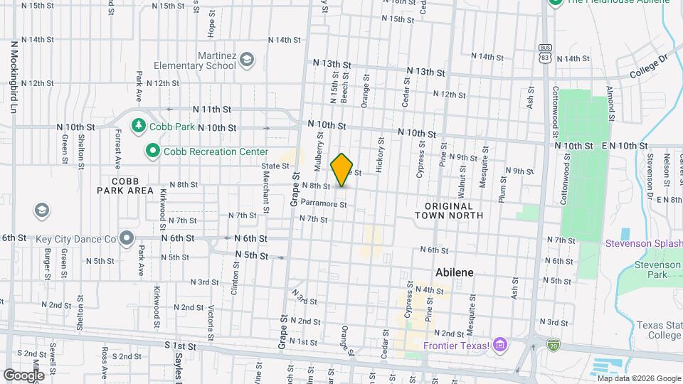 1443 N 8th St Map and Location Details