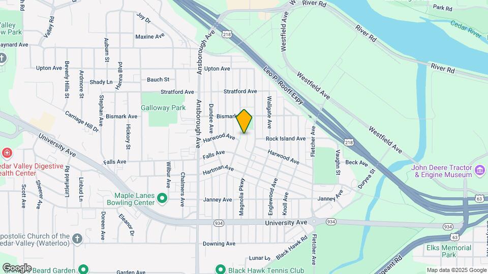116 Axlewood Dr Mapa y Detalles de la Ubicación