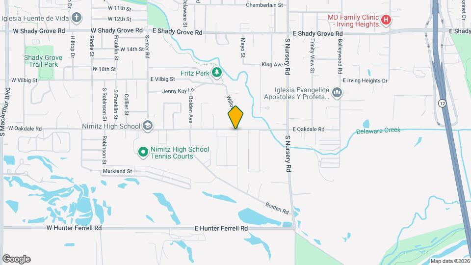 629 Bur Oak Dr Map and Location Details