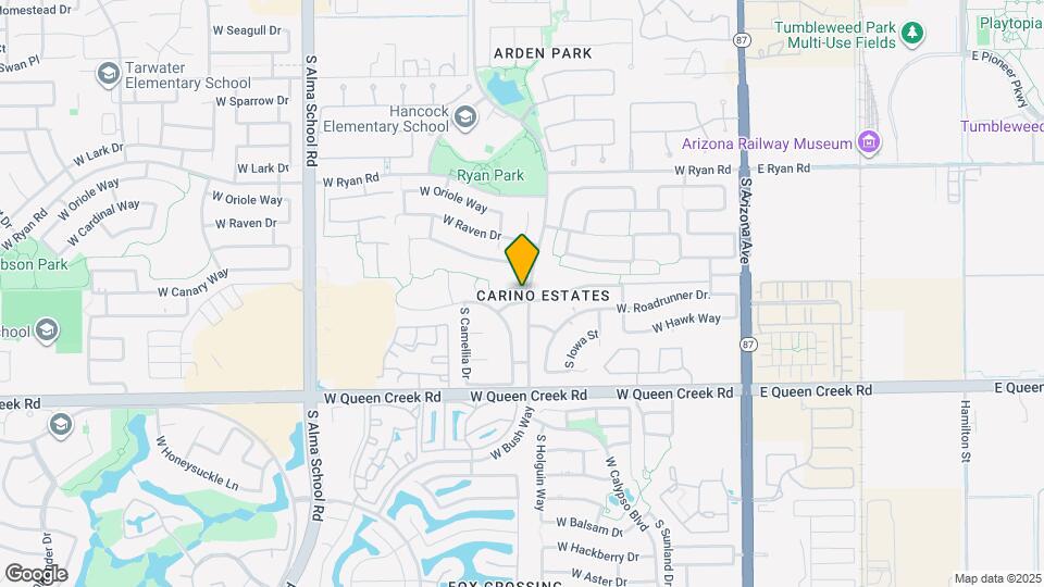 602 W Canary Way Map and Location Details