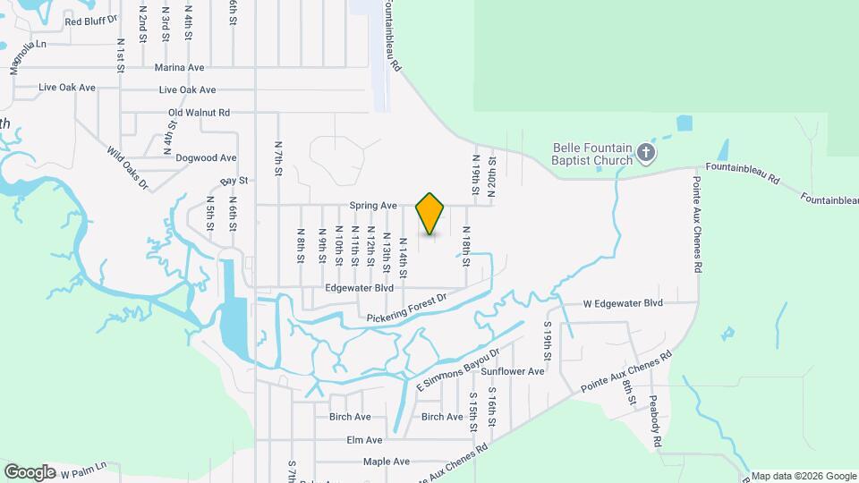 2617 N 16th St Map and Location Details
