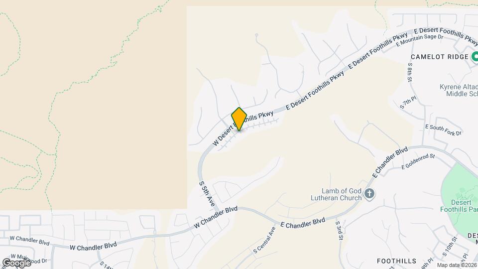 337 W Mountain Sage Dr Map and Location Details