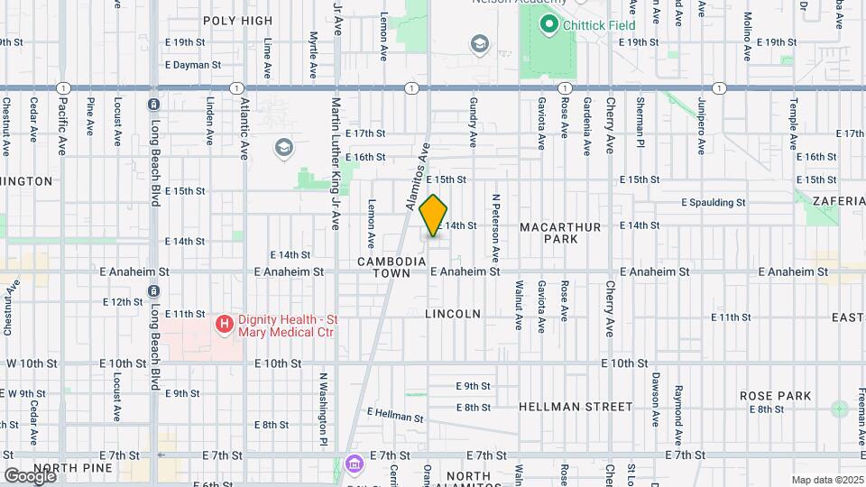1205 E Werner St Map and Location Details