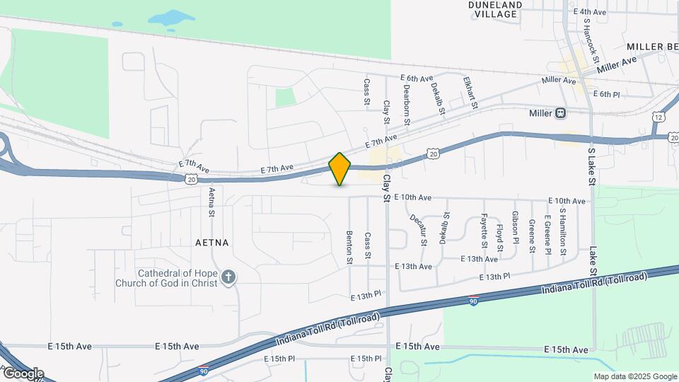 4520 E 10th Ave Map and Location Details