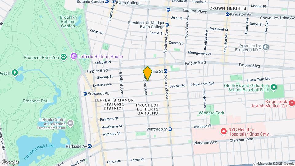 433 Rogers Ave Mapa y Detalles de la Ubicación