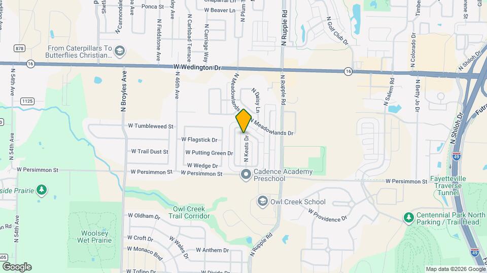 641 N Keats Dr Map and Location Details