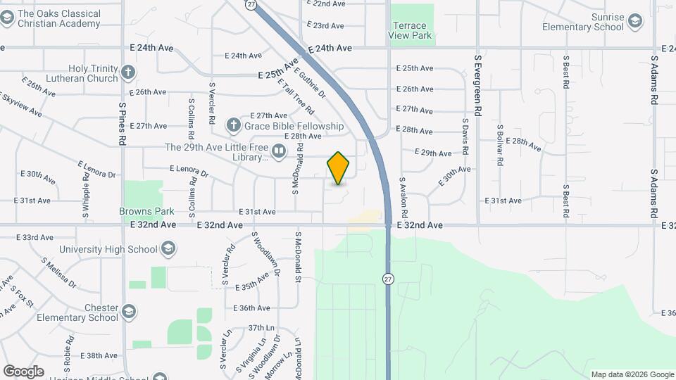 13219 E 31st Ct Map and Location Details