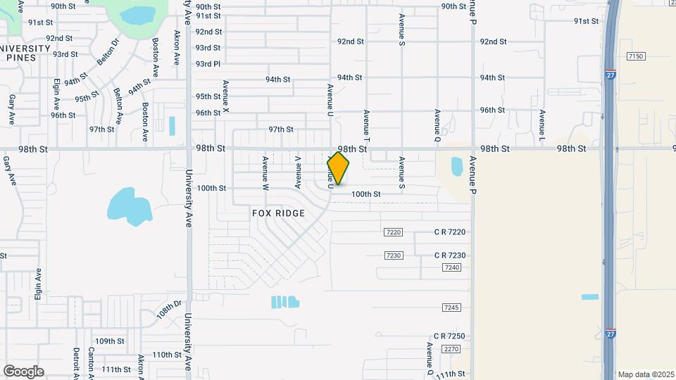 2024 100th St Mapa y Detalles de la Ubicación