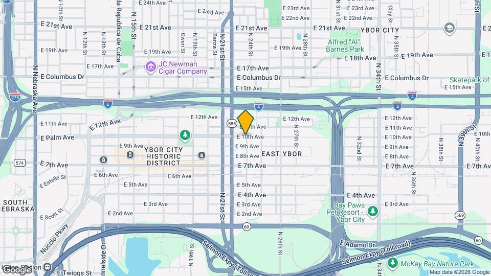 2225 E 10th Ave Map and Location Details