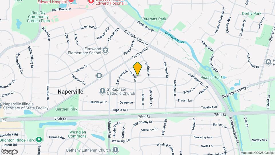 1126 Laurel Ln Map and Location Details