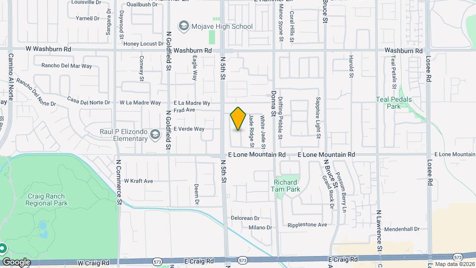 4837 Quartz Crest St Map and Location Details