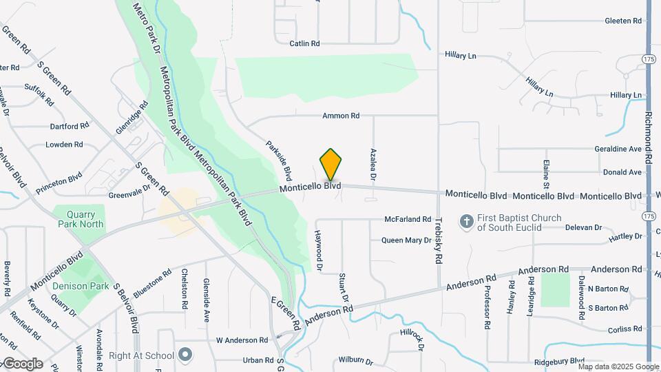 4508 Monticello Blvd Map and Location Details