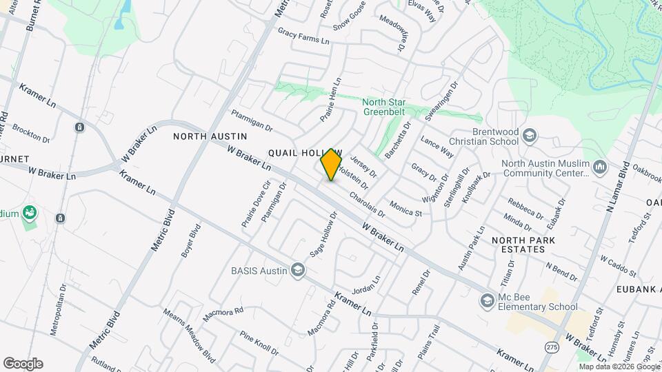 1609 Charolais Dr Map and Location Details