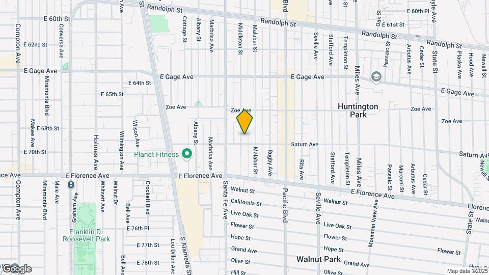 6816 Middleton St Map and Location Details