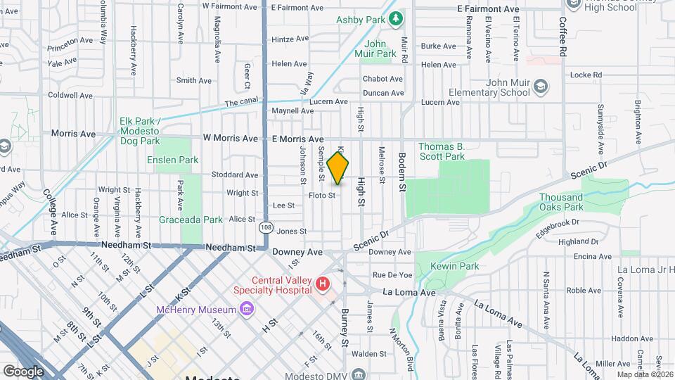 235 Kimble St Map and Location Details