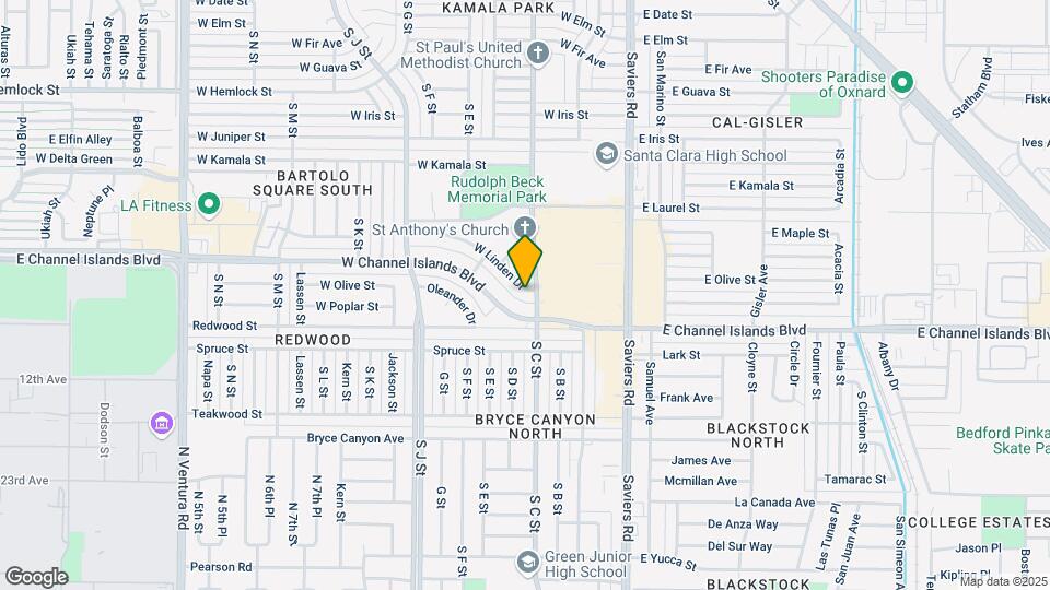 420 Linden Dr Mapa y Detalles de la Ubicación