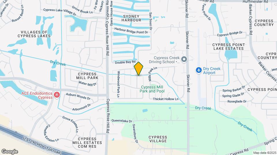 14734 Country Rose Ln Map and Location Details