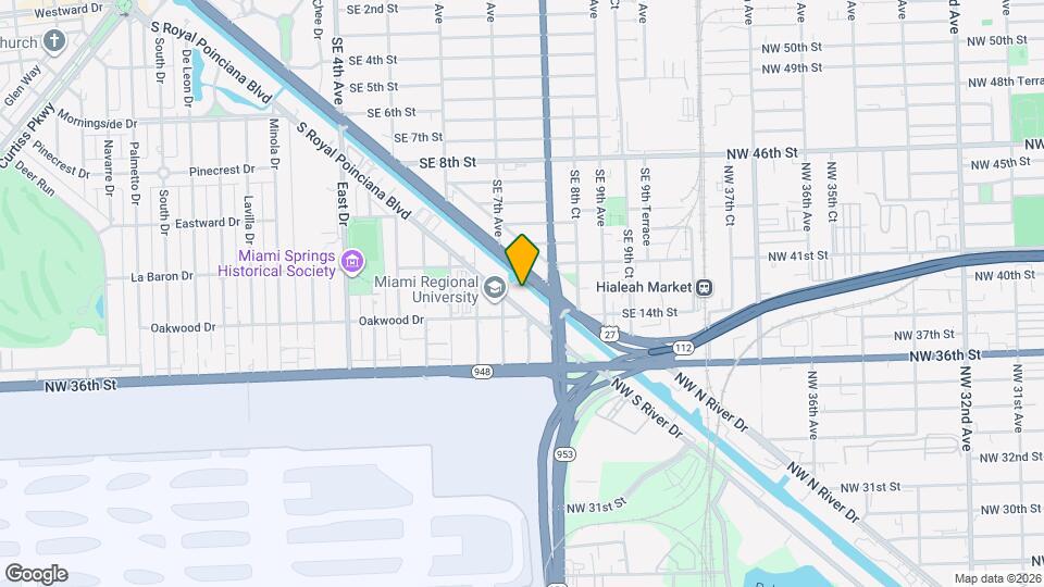 801 S Royal Poinciana Blvd Apartments and Nearby Miami Springs