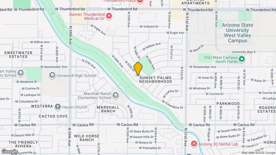 13020 N 55th Dr Map and Location Details