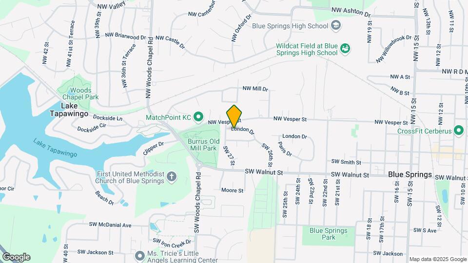 2644 London Dr Map and Location Details
