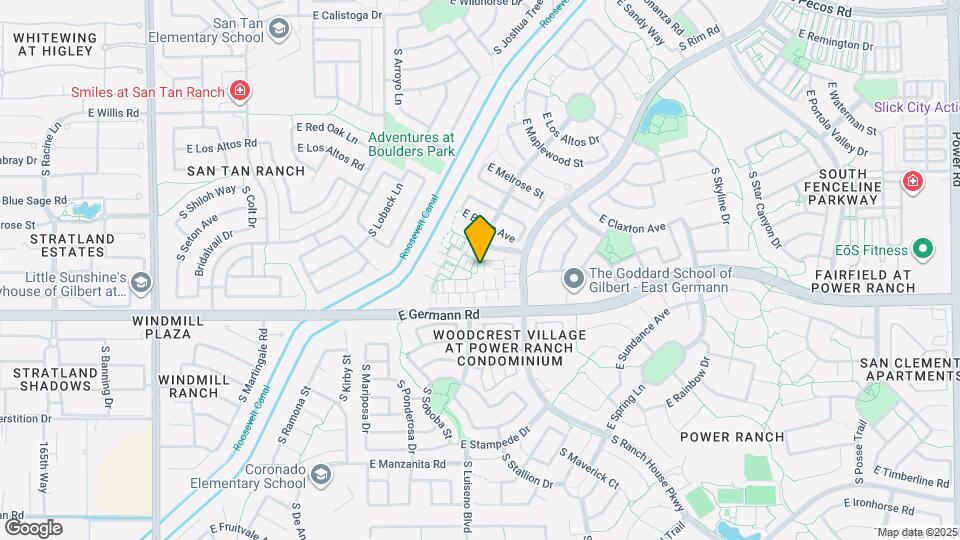 3857 E Trigger Way Map and Location Details