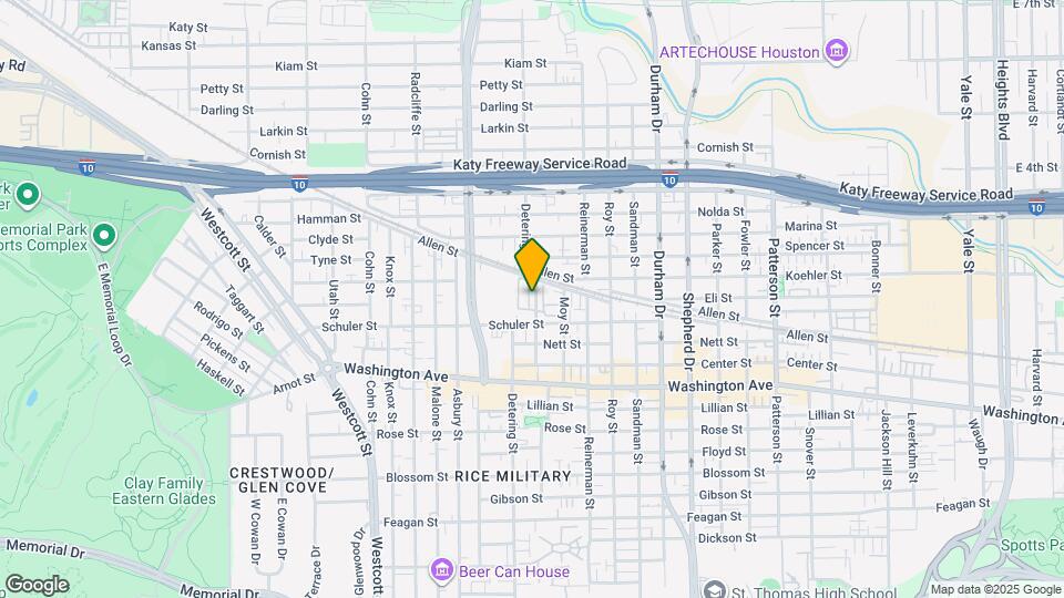 1387 Studer St Map and Location Details