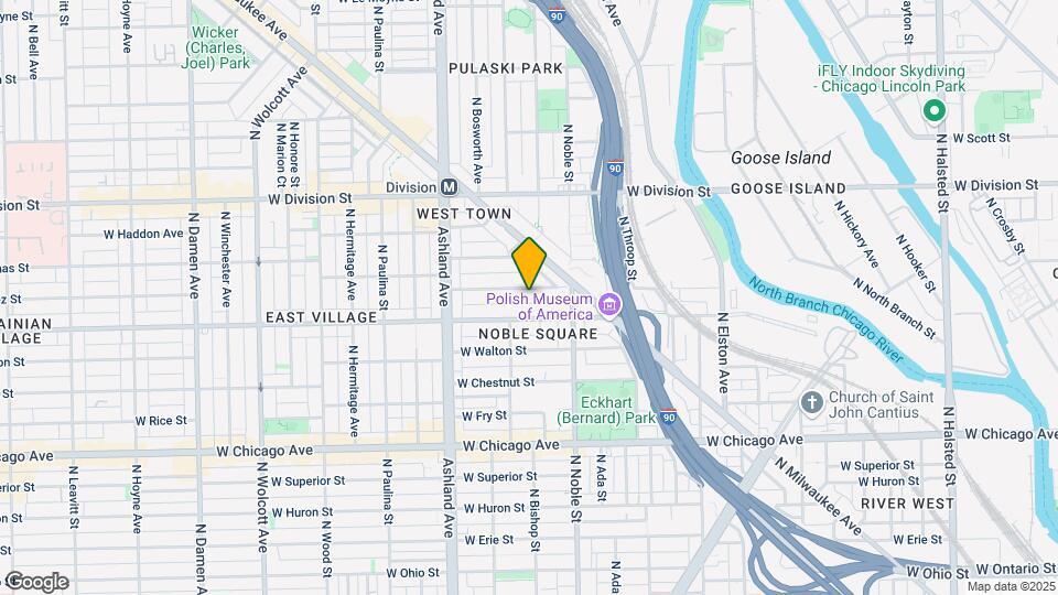 1441 W Cortez St Map and Location Details