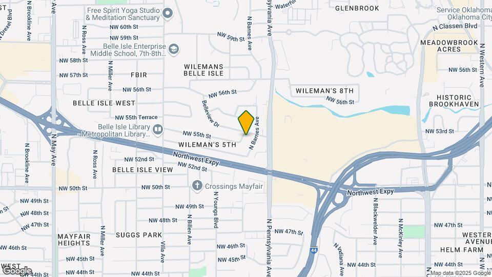 2206 NW 55th St Map and Location Details