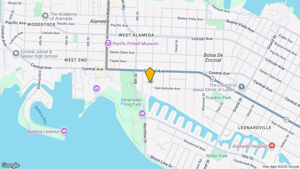 1209 9th St Map and Location Details