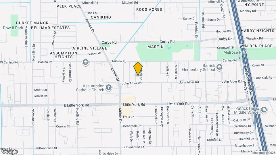 11914 Meadowpass St Map and Location Details