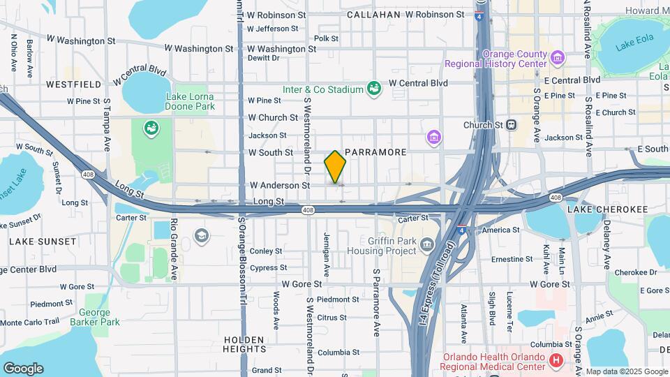 810 W Anderson St Map and Location Details