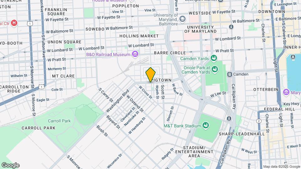 851 Washington Blvd Map and Location Details
