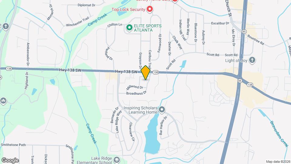 7545 Broadhurst Dr Map and Location Details