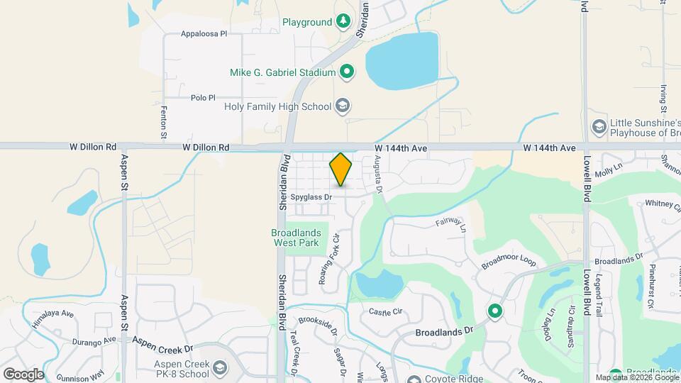 4913 Spyglass Dr Map and Location Details