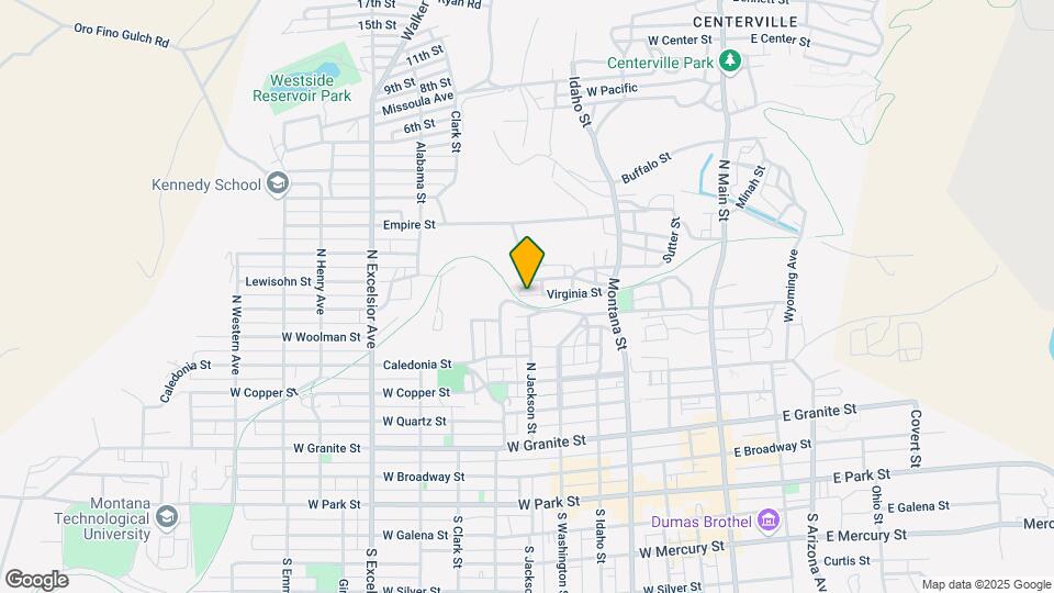 420 Virginia St Map and Location Details