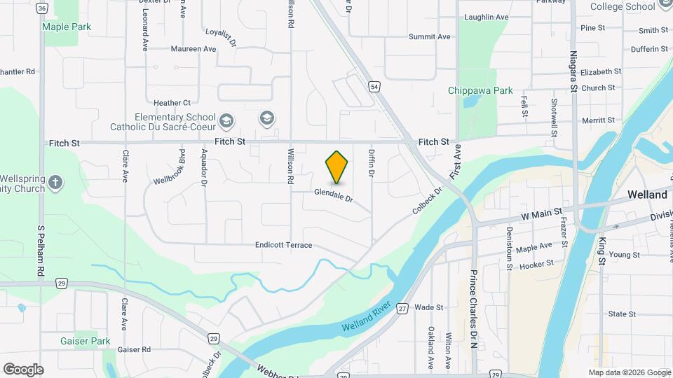 1 Braden Ave Map and Location Details