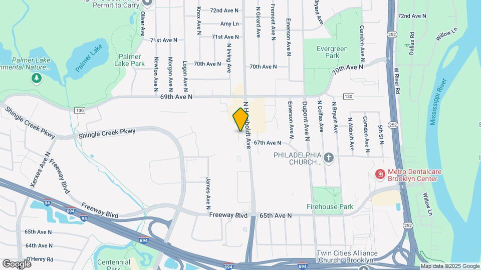 1513 Humboldt Pl N Map and Location Details
