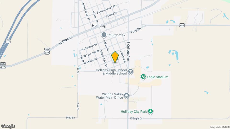 509 S Main St Map and Location Details