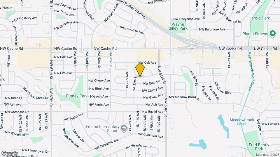 5334 NW Liberty Ave Map and Location Details
