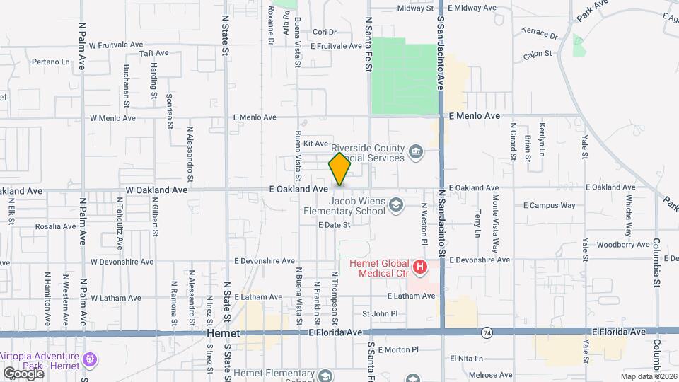 701 E Oakland Map and Location Details