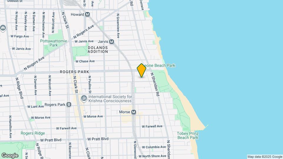 1346 W Estes Ave, Unit 2E Map and Location Details