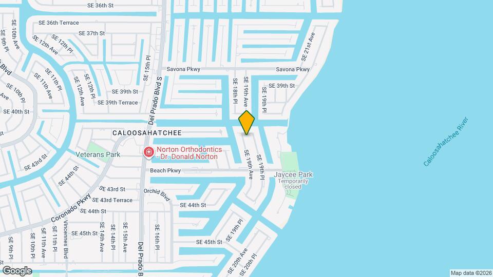 4009 SE 19th Ave Map and Location Details