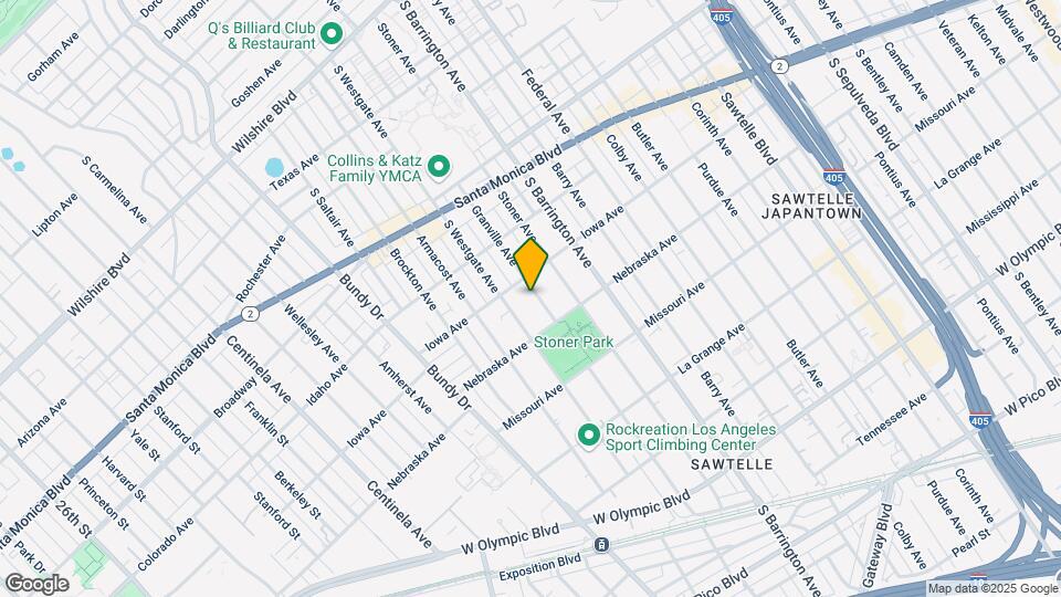 1721 Granville Ave Map and Location Details