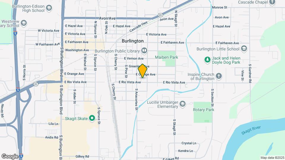 815 E Rio Vista Ave Map and Location Details