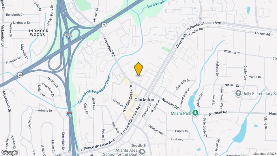 1135 Clark St Map and Location Details