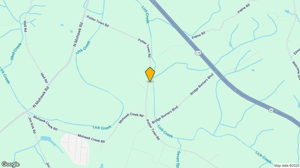 2170 Pottertown Rd, Unit Pottertown 7 Map and Location Details