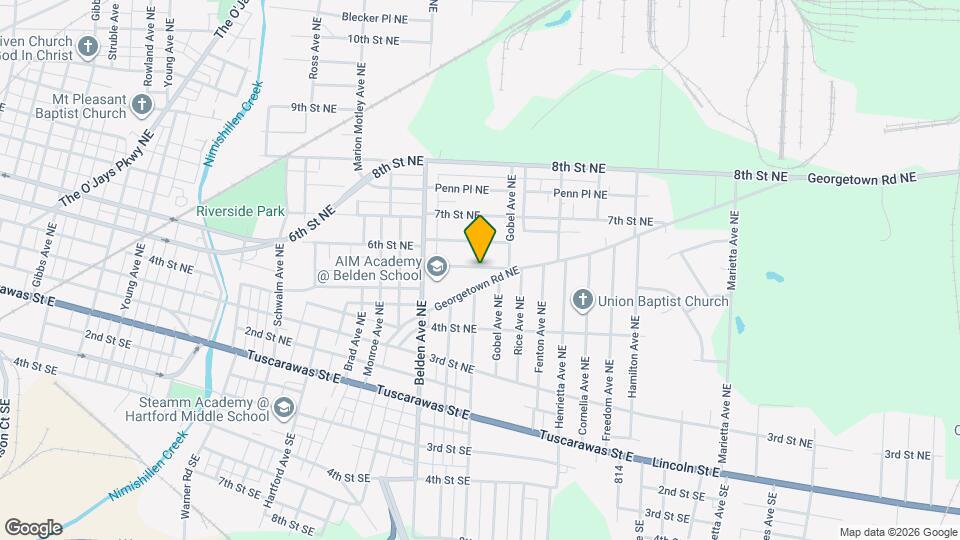 2202 5th St NE Map and Location Details