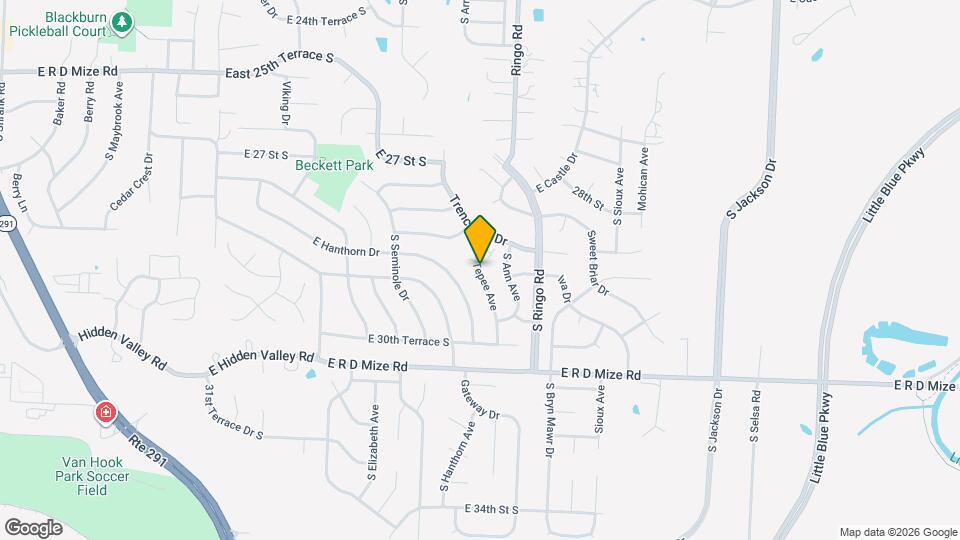 2903 Tepee Ave Map and Location Details