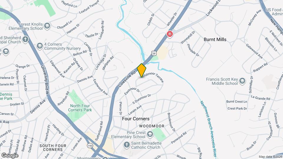 115 Whitmoor Terrace Map and Location Details
