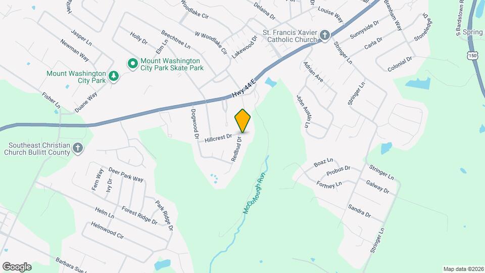305 Hillcrest Dr Map and Location Details